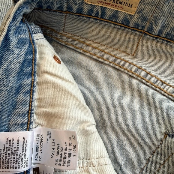 Levi's Light Wash Womens Jeans - Picture 5 of 5